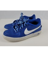 Nike Air Force 1 Size 7Y Youth Statement Game NBA blue low tops AF1 VG c... - £53.27 GBP