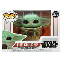 NEW SEALED Funko Pop Figure Mandalorian The Child Baby Yoda with Cup - $19.79