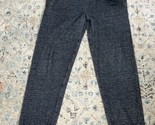 Roots Black/gray  Sweatpants Canadian  Size M Organic Cotton Beaver Logo - $19.79