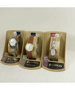 Lot Of Watches Lorus Women’s NOS New Batteries Installed Cocktail Watches - £30.53 GBP