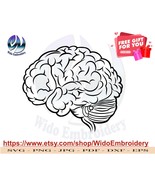 Anatomical Brain svg Designs,dxf png eps Ai Pdf,Gift,medical,love,anatomy art - $3.49