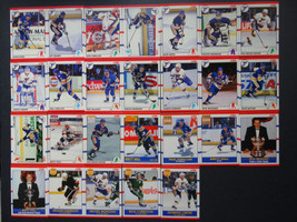 1990-91 Score Canadian St. Louis Blues Team Set of 26 Hockey Cards - £2.34 GBP