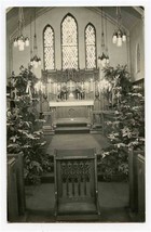 Church of the Ascension Real Photo Postcard Middletown Ohio 1940&#39;s - £14.17 GBP