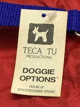 NWT Teca Tu Productions Doggie Options Vest Red Blue Size 12 KG Raincoat Winter - £7.88 GBP