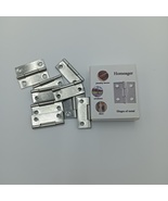 Homeager Hinges of metal Sturdy and durable multi-purpose metal hinges, ... - $15.06 CAD