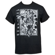 Marvel The Eternals Breaking the 4th Wall w/ Text T-Shirt Black - £8.78 GBP