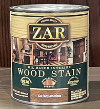 ZAR Oil-Based Interior Wood Stain 128 Early American 1 Quart Qt New - £46.52 GBP