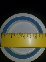 Food Saver Wide Mouth 3.5” Canning Mason Jar Vacuum Sealer Lid Tilia Yellowed - £7.49 GBP