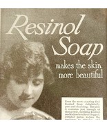 1916 Resinol Shaving Soap Advertisement Hygiene Vanity Ephemera DWMYC1 - $28.11 CAD