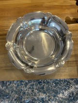 Vintage Silver Plated Round Tray, Deep Bowl, Wm Rogers, 614 - $836.24 MXN