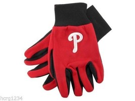 Forever Collectibles Philadelphia Phillies MLB Red Sport Utility Glove OSFM - $7.59
