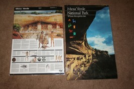 2 Vintage Mesa Verde National Park Laminated Posters Colorado American West - $14.84