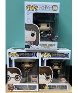 Funko Pop Harry Potter Hermione Granger 80 and Harry Potter on Broom 31 ... - £94.42 GBP