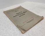Antique 1942 WWII Digest of Civil Air Regulations for Pilots Bulletin #2... - £8.26 GBP