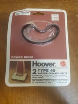 Hoover Vacuum Belts Part # 160147 Type 49 Pkg 40201049 Genuine OEM NOS - $6.76