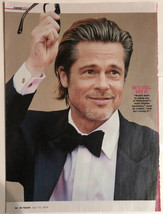 Brad Pitt magazine pinup clipping - £5.33 GBP