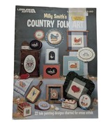 Leisure Arts Milly Smiths Country Folk Art Leaflet 286  Cross Stitch Pat... - $119.94 MXN