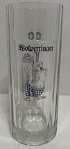 Wolpertinger 0,5L Tall Stein Beer Clear Glass Mug Sahm Logo - £20.04 GBP