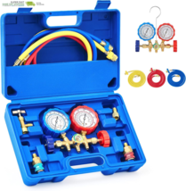  3 Way AC Diagnostic Manifold Gauge Set for Freon Charging, Fits R134A R... - $89.32