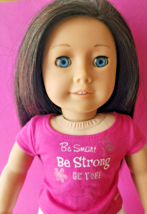 American Girl Doll #60 RETIRED Straight Black Hair &amp; Blue eyes - £44.02 GBP
