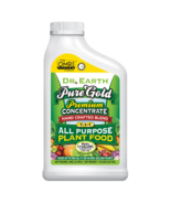 TWO BOTTLES---DR. EARTH PURE GOLD ALL PURPOSE PLANT FOOD 1-1-1 24oz EACH - €15,30 EUR