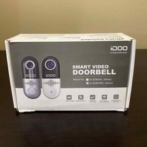 iDOO Video Doorbell WiFi,128GB 1080p HD Home Security Camera Motion Dete... - £41.54 GBP