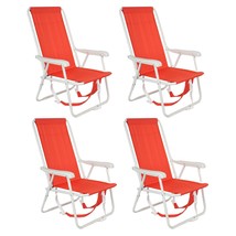 Low Backpack Beach Chair for Adults: Lightweight, Folding, 300 LBS - $126.99