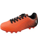 Vizari Stealth Firm Ground Soccer Cleats, Orange/Black Size Youth-1, VZSE93353Y- - $16.82