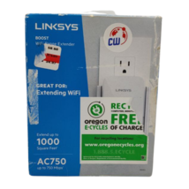 Linksys RE6300 WiFi AC750 Network Range Extender Dual Band Booster Repeater - $11.66