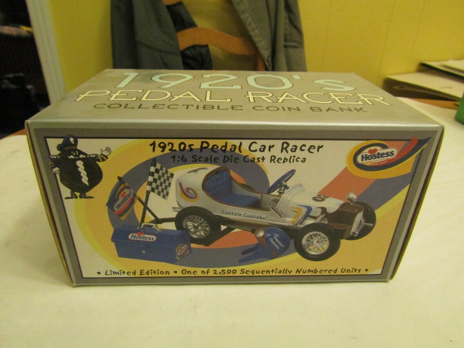Hostess Captain Cupcake 1920s Pedal Car Racer (#65 of 2,500) - $146.00