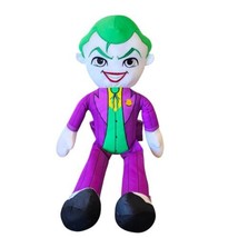 Batman The Joker Large Plush Doll Six Flags 30&quot; Purple HTF RARE - $28.85