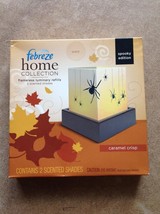 Febreze Home Collection 2 Scented Shades Spooky Edition Caramel Crisp (1 Box) - £9.59 GBP