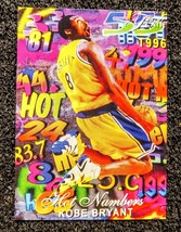 1996 Kobe Bryant Lakers Hot Numbers Rookie Card. Reprint Mint Condition!! - £1.49 GBP