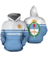 Argentina Country Flag Hoodie Adults And Youth - $76.57 CAD