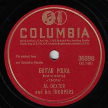 Al Dexter 78 Guitar Polka / Honey Do You Think It&#39;s Wrong EE- SH2G - £5.56 GBP