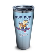 Tervis Puppie Love Sup Pup 30 oz. Stainless Steel Tumbler W/ Lid Beach D... - £22.90 GBP