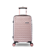 iFLY Hardside Spectre Versus Clear Carry-On Lugagge, 20&quot;, Rose Gold - $50.99