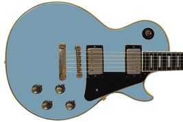 Guitar Skin Axe Wrap/ Pickguard Headstock Re-Skin - Pelham Blue 929 - $27.71+