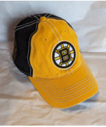 Boston Bruins Reebok NHL Yellow Face Off Headwear Hat Cap Adjustable 12/... - £15.14 GBP