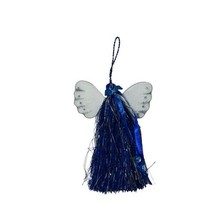 Christmas Tree 7” Tassel Ornament Blue Angel Graduation Keepsake - £8.33 GBP