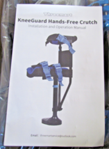 Knee Crutch - Hands Free Crutch Stable and Comfortable Peg Leg - €76,99 EUR
