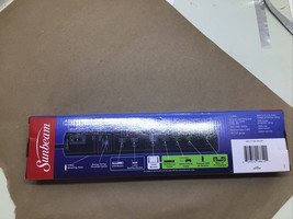 Sunbeam Advance 7 Outlet Power Strip With Surge Protector Spaced Outlet 15A - $4.95