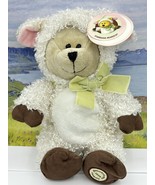 Starbucks Spring Goat Lamb Ram 2009 Bearista Plush Bear White BRAND NEW - $473.74 MXN
