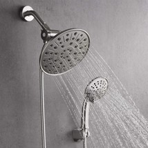 Amazing Force Combines A Rain Shower Head With A High-Pressure Shower Head, As - £31.86 GBP