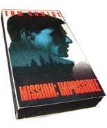 MISSION IMPOSSIBLE VHS Movie Tom Cruise Jon Voight Paramount Pictures 1996 - $278.75 MXN
