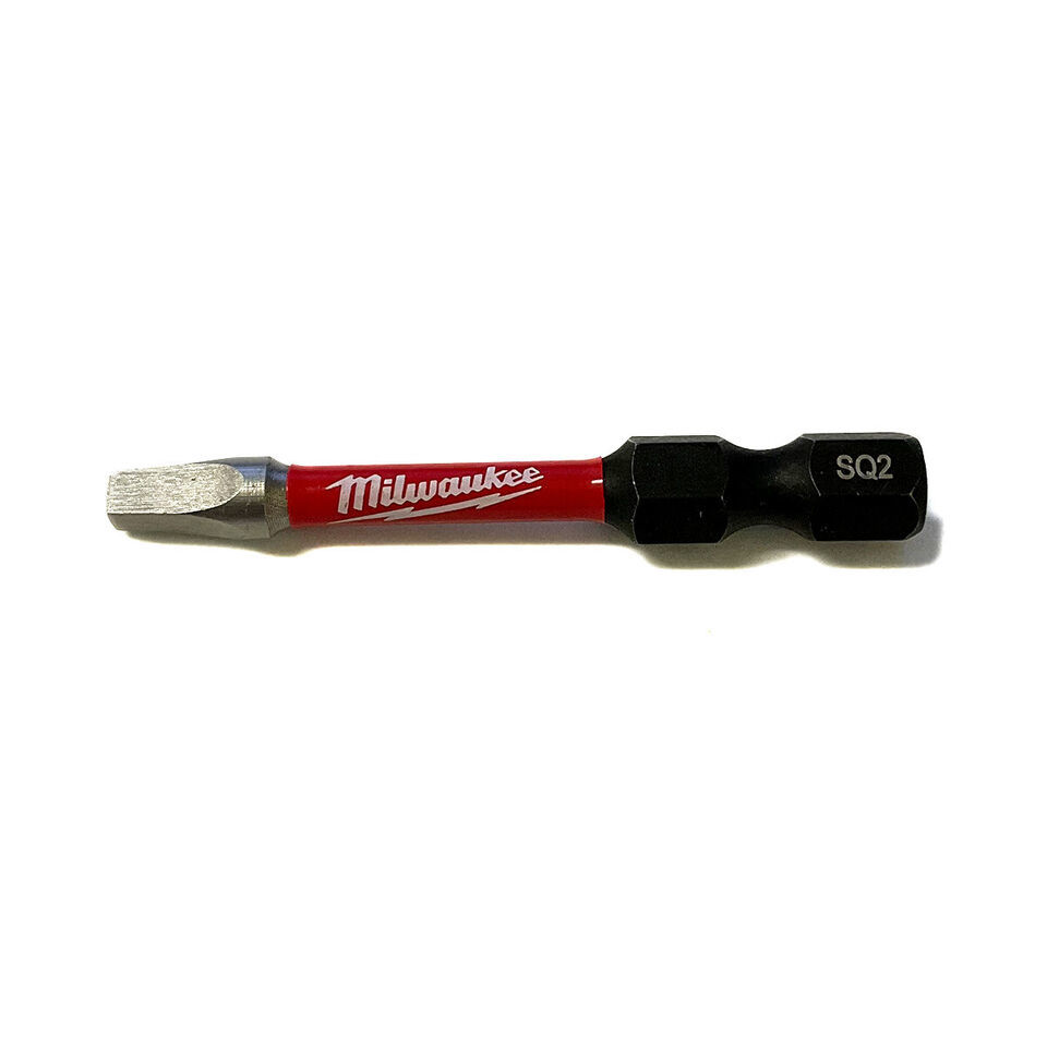 Millaukee SHOCKWAVE Impact Duty SQ1 2 in. Square #1 Alloy Steel Screw Dr... - $5.81