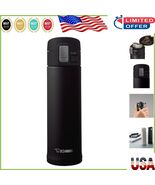 12-Ounce Black Stainless Steel Travel Mug with Flip Lid – Leak Proof &amp; D... - $79.72 CAD