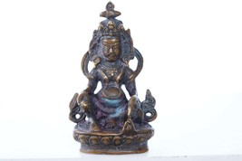 Small Antique Bronze Hindu Figure - £130.10 GBP