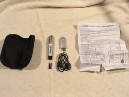 New CEdMA Red Laser Pointer Presenter USB Dongle Receiver 12V Battery - €13,74 EUR