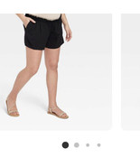 Isabel Maternity The Front Pull On Short Black XLarge 0R1G5.ShipN24Hours - $40.17 CAD